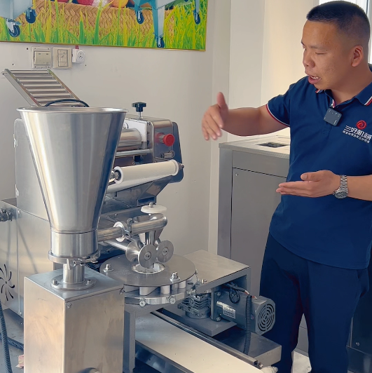 Can the steamed stuffed bun and dumpling all-in-one machine make quick-frozen green?